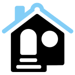sptclinc icon home visits blue